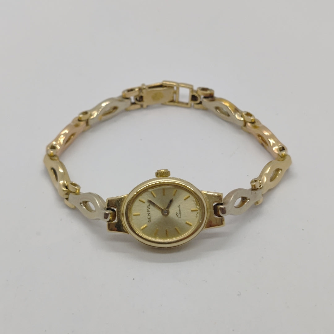 RELOJ CAJA Y PULSO ORO ORO 14 K 14,90 GRMS (SEMINUEVO)