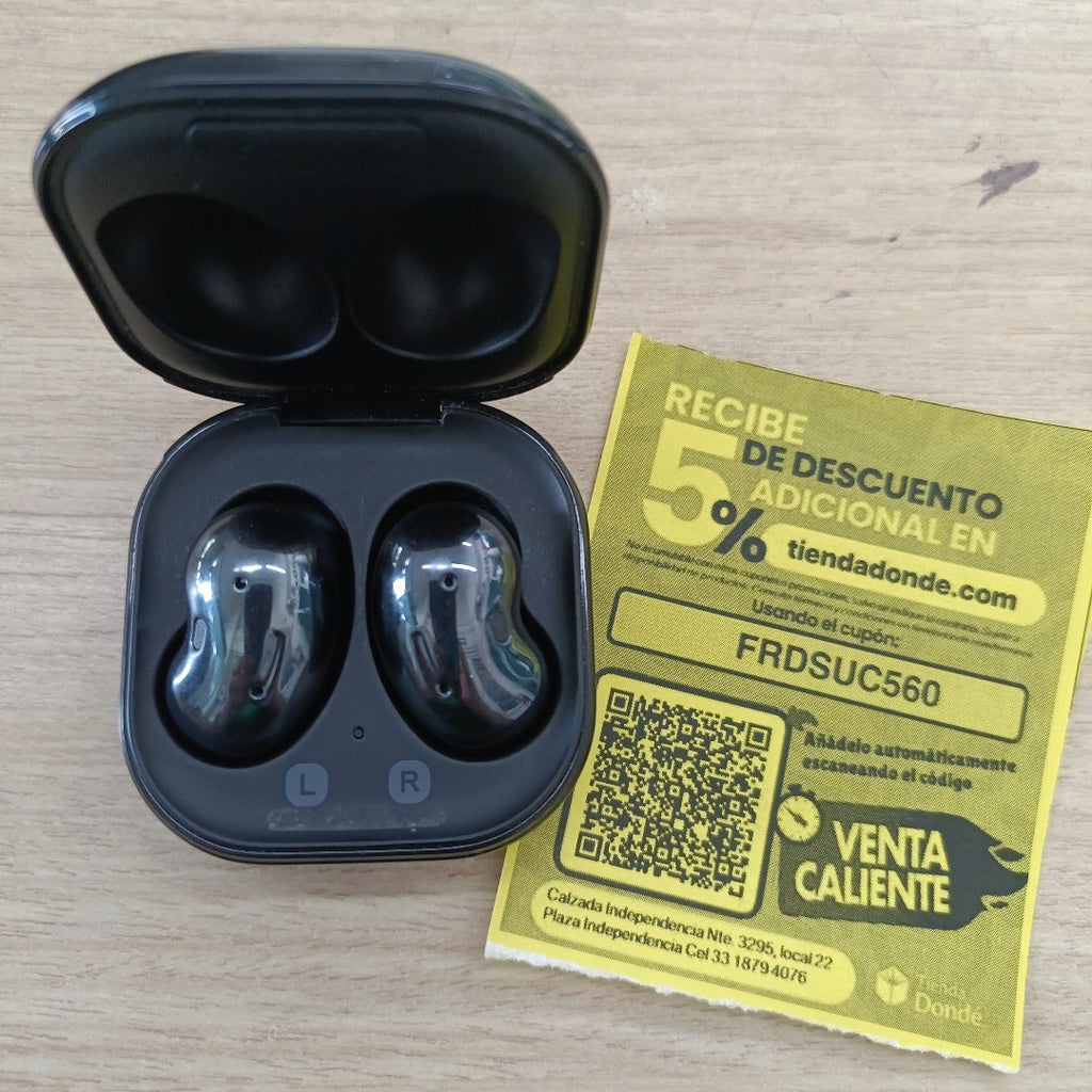 AUDIFONOS SAMSUNG GALAXY BUDS LIVE SM-R180 INALAMBRICO IN EAR (SEMINUEVO)