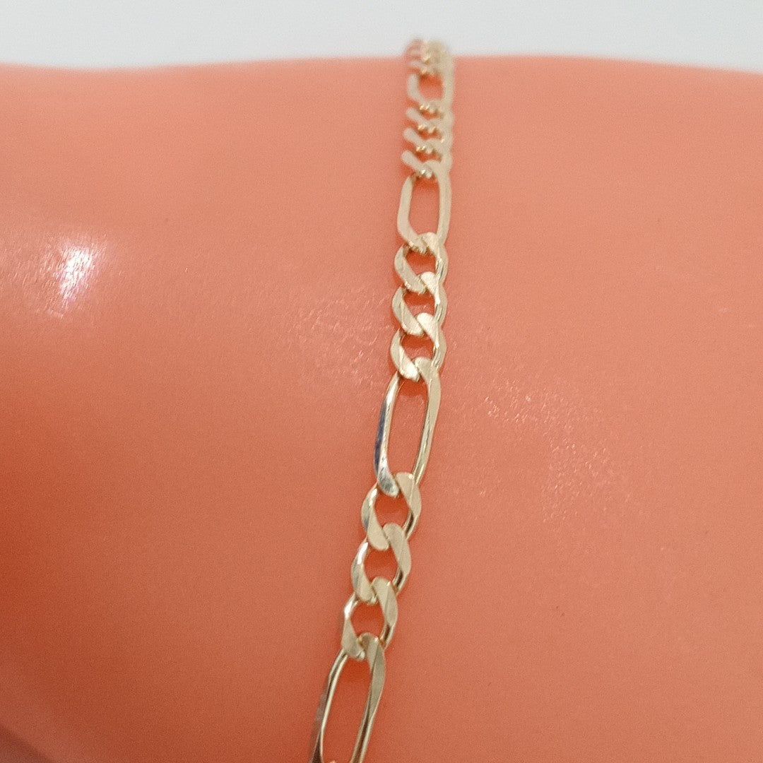 PULSERAS 3X1 ORO 14K 18 CM 2.9 GR (NUEVO)