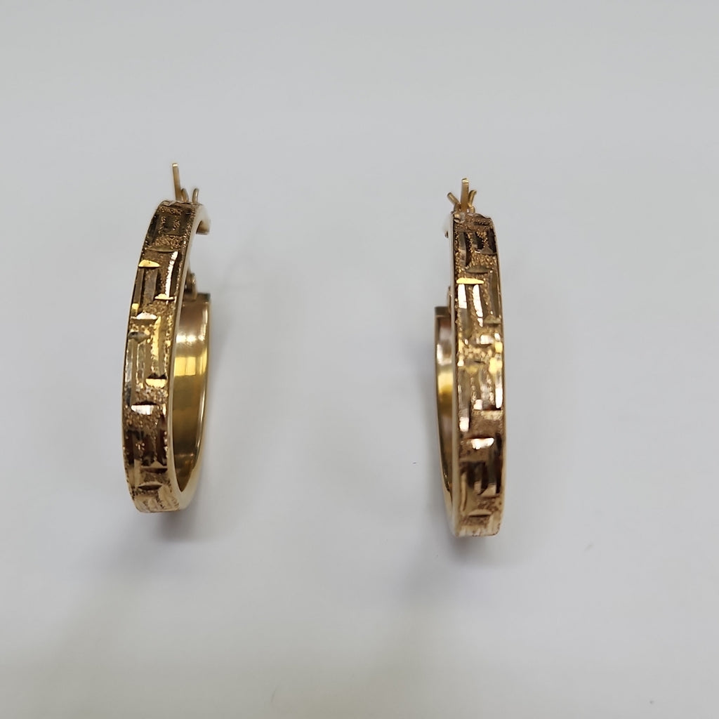 ARRACADAS PAR ORO 14 K 4 GRMS (SEMINUEVO)