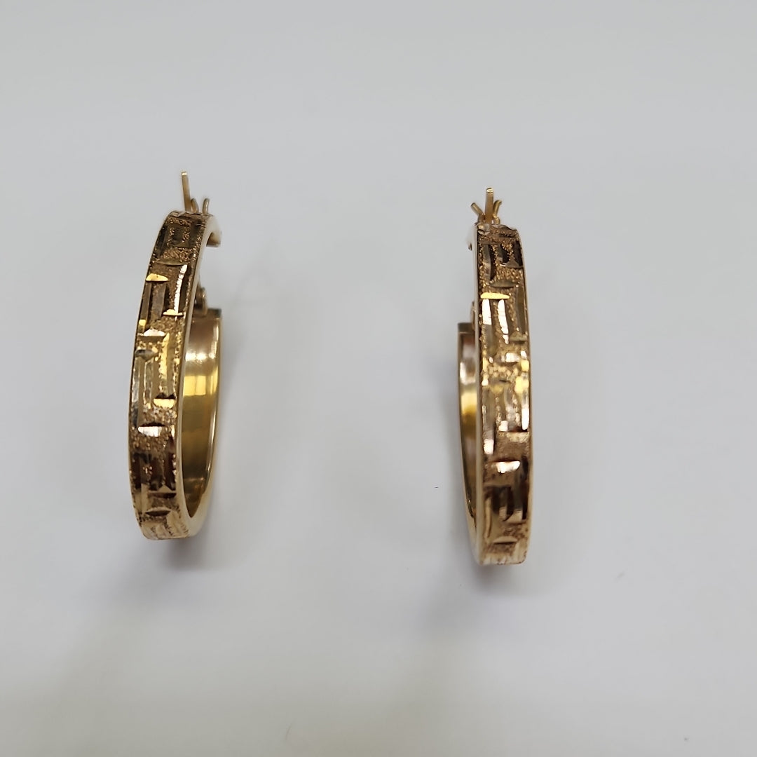 ARRACADAS PAR ORO 14 K 4 GRMS (SEMINUEVO)