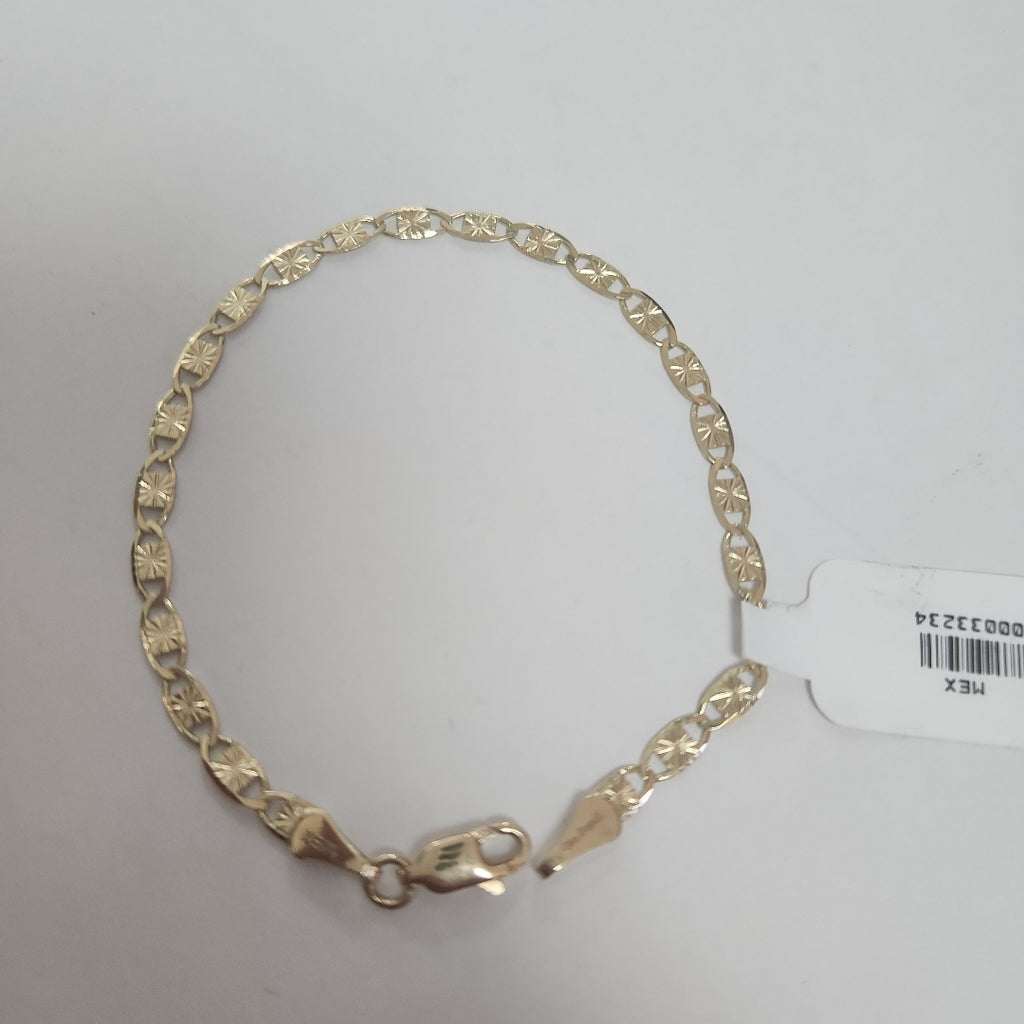 PULSERAS GUCHI ORO 14K 18 CM 2.9 GR (NUEVO)