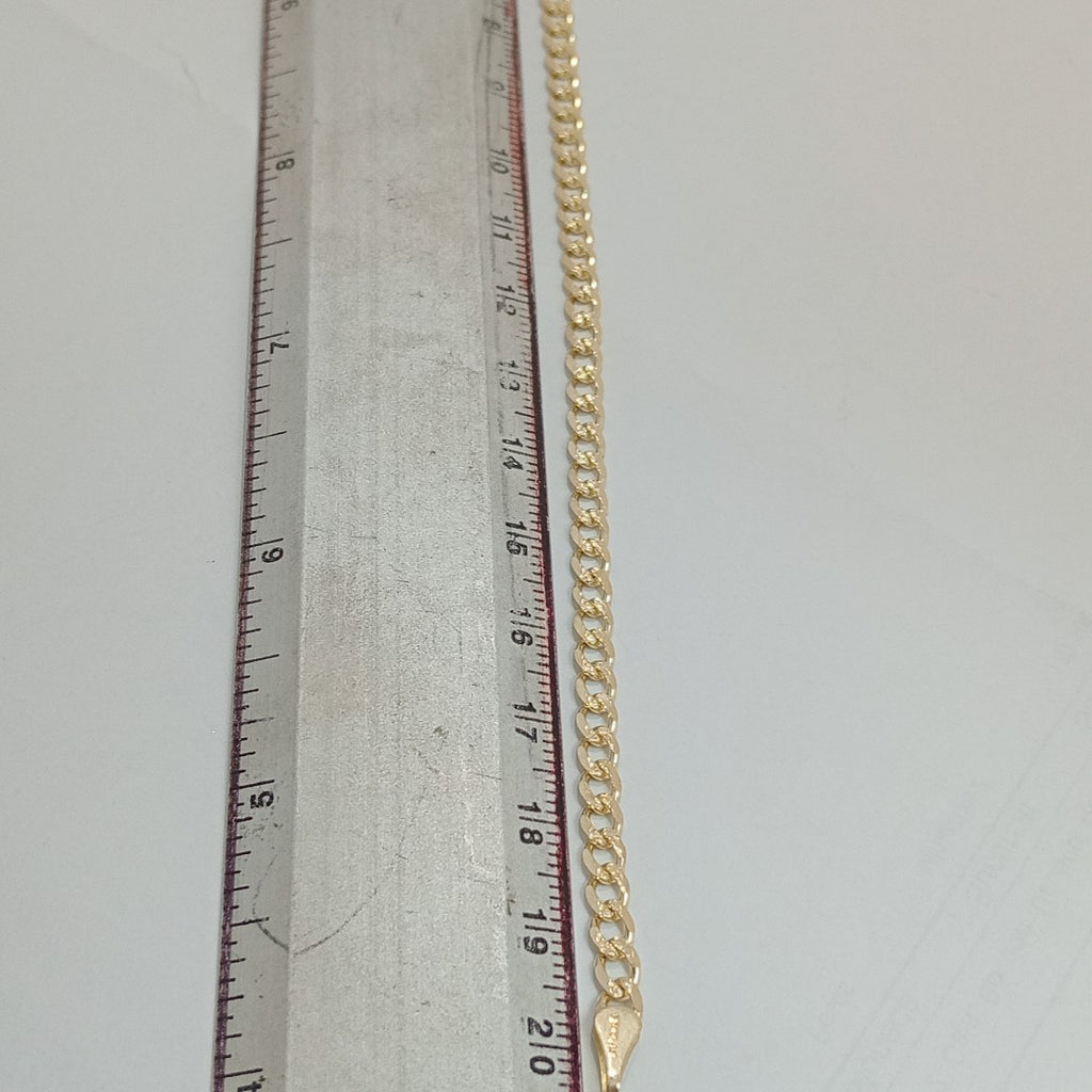 PULSERAS BARBADA ORO 14K 21 CM 5.3 GR (NUEVO)