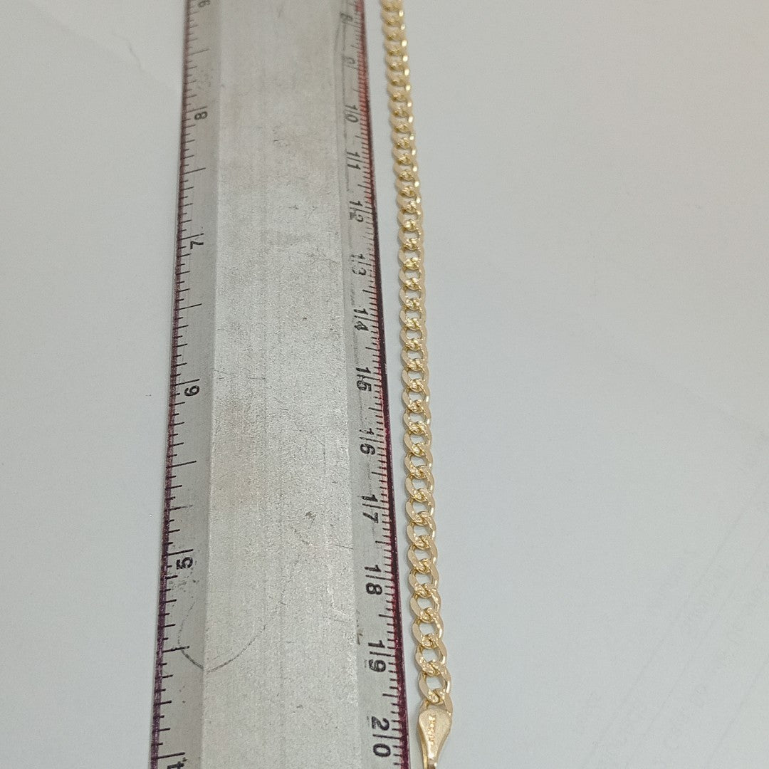 PULSERAS BARBADA ORO 14K 21 CM 5.3 GR (NUEVO)