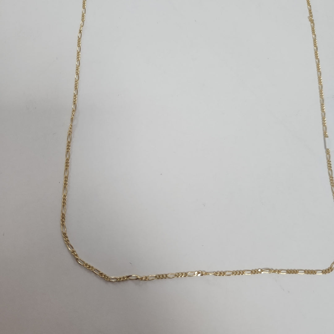 CADENAS TEJIDO 3X1 ORO 14K 55 CM 2.6 GR (NUEVO)