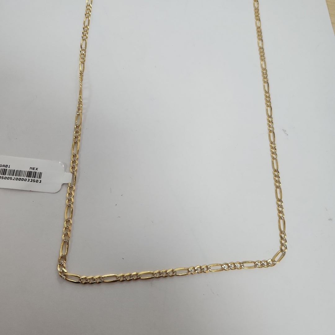 CADENAS 3X1 DIAMANTADA ORO 14K 55 CM 8.6 GR (NUEVO)