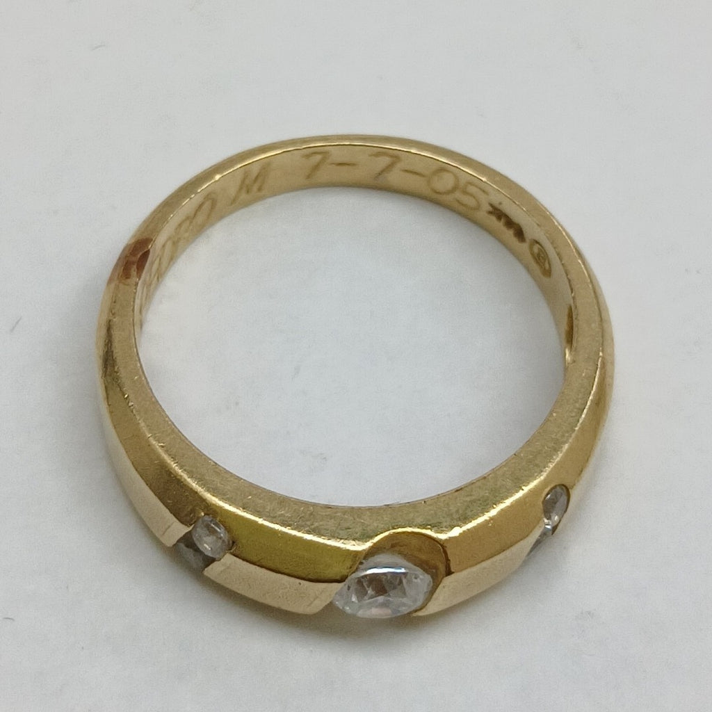 ANILLO ORO 14 K 3.7 GRMS (SEMINUEVO)