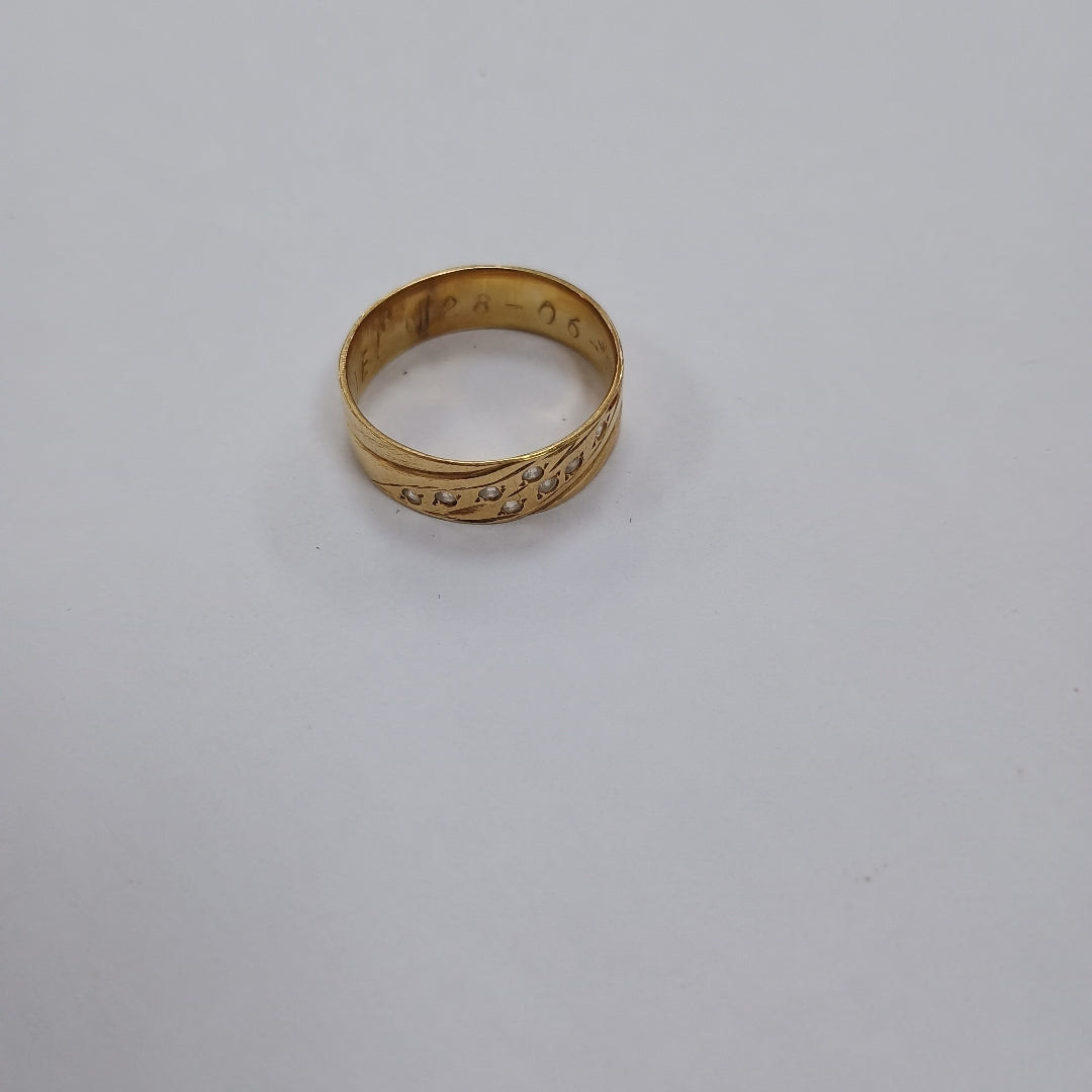 ARGOLLA ORO 14 K 3.9 GRMS (SEMINUEVO)