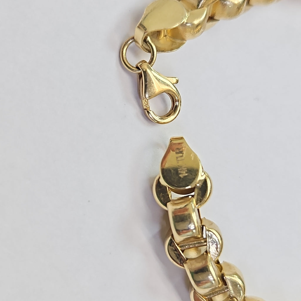 PULSERA ORO 14 K 10 GRMS (SEMINUEVO)