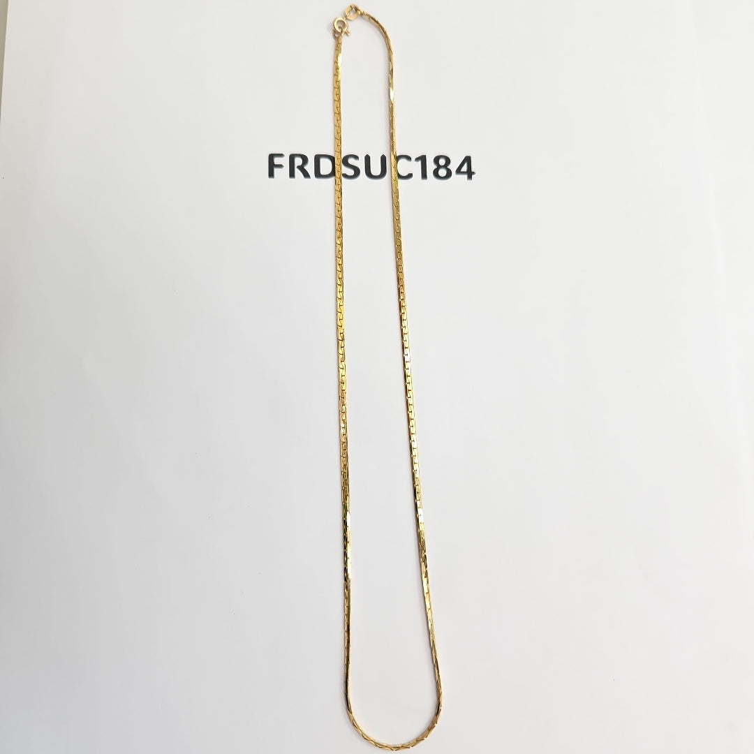 GARGANTILLA ORO 14 K 9,10 GRMS (SEMINUEVO)