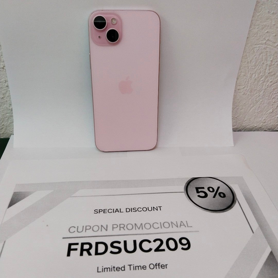 CELULAR APPLE IPHONE 15 PLUS A3093 (2023) 128 GB 6 GB RAM (SEMINUEVO)