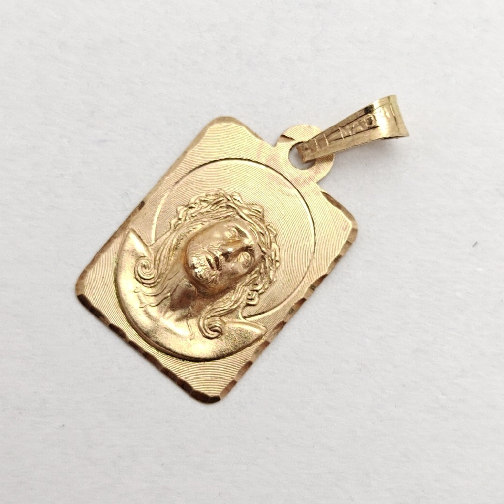 MEDALLA RELIGIOSA ORO 10 K 0,90 GRMS (SEMINUEVO)