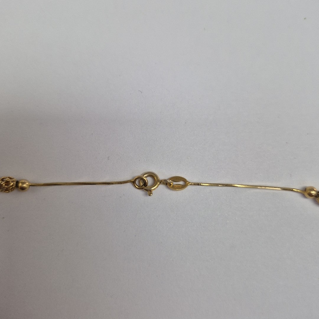 GARGANTILLA ORO 14 K 5,30 GRMS (SEMINUEVO)