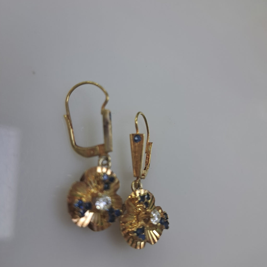 ARETES PAR ORO 8 K 4,70 GRMS (SEMINUEVO)