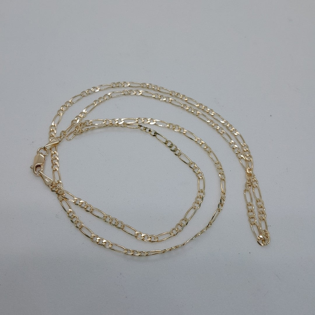 CADENAS 3X1 ORO 14K 55 CM 4.6 GR (NUEVO)