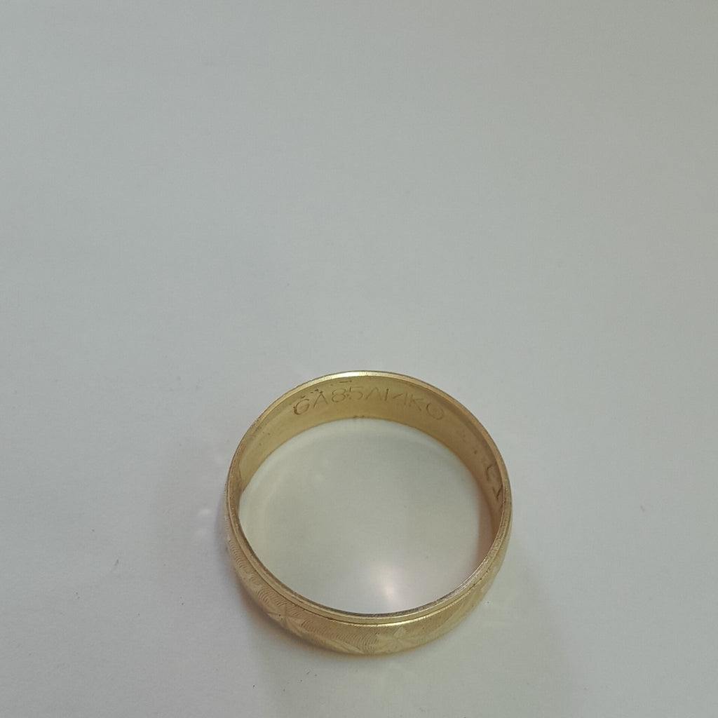 ARGOLLA ORO 14 K 2.1 GRMS (SEMINUEVO)