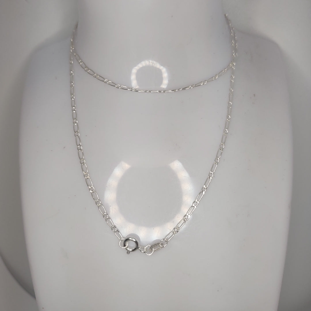CADENA TEJIDO 1X1 PLATA .925 50 CM 3 GR (NUEVO)