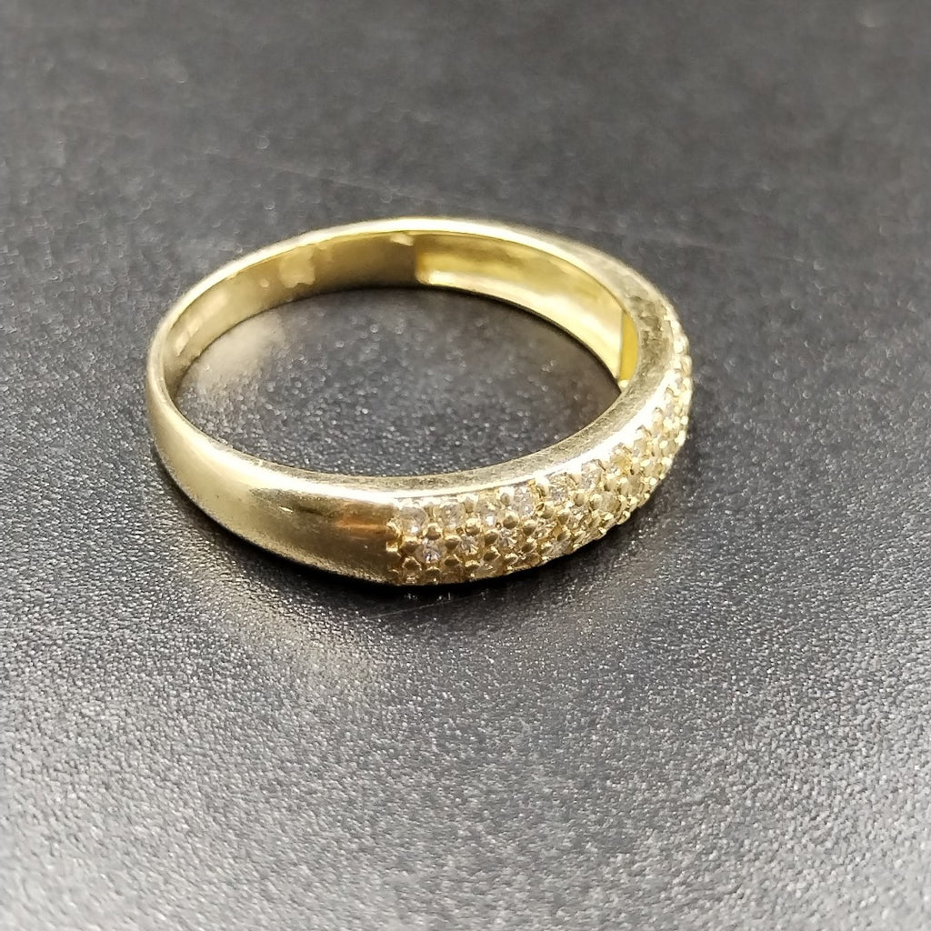 ANILLOS C/CIRCONIA ORO 10K TALLA 9 2.2 GR (NUEVO)