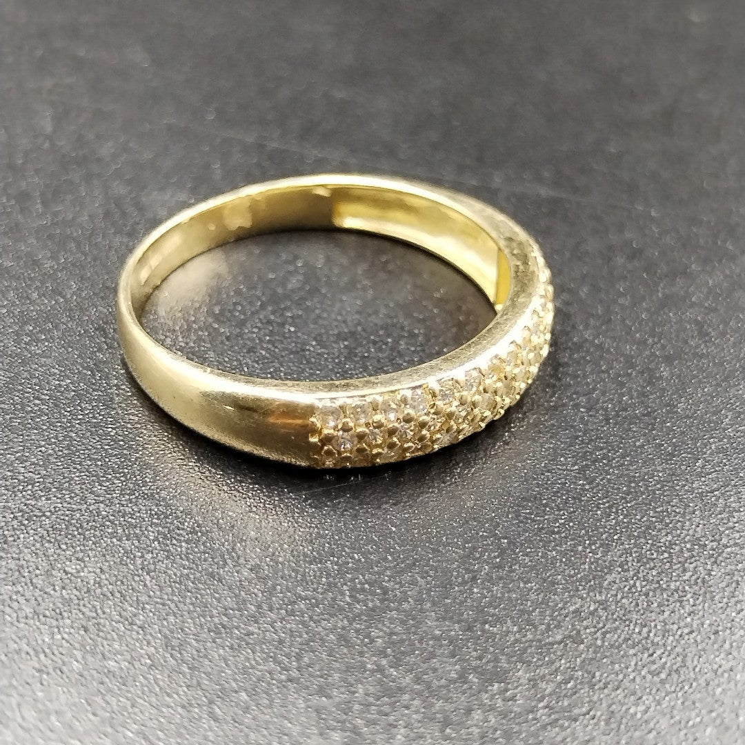 ANILLOS C/CIRCONIA ORO 10K TALLA 9 2.2 GR (NUEVO)