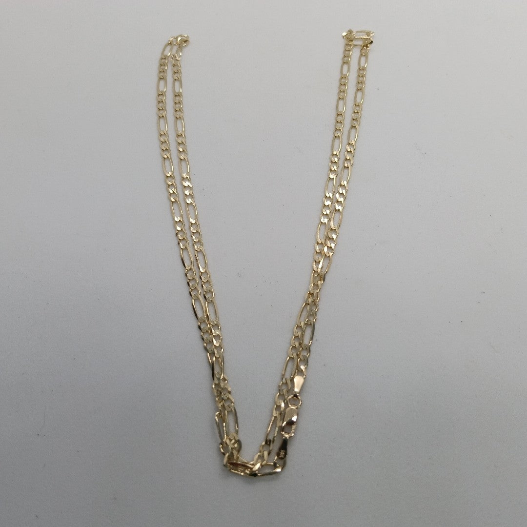 CADENAS 3X1 ORO 14K 60 CM 8 GR (NUEVO)
