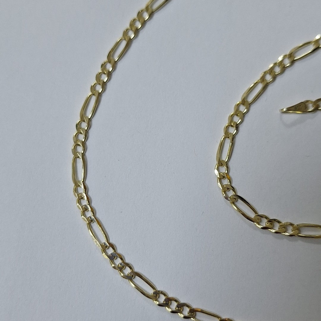 CADENAS 3X1 ORO 14K 60 CM 8.8 GR (NUEVO)