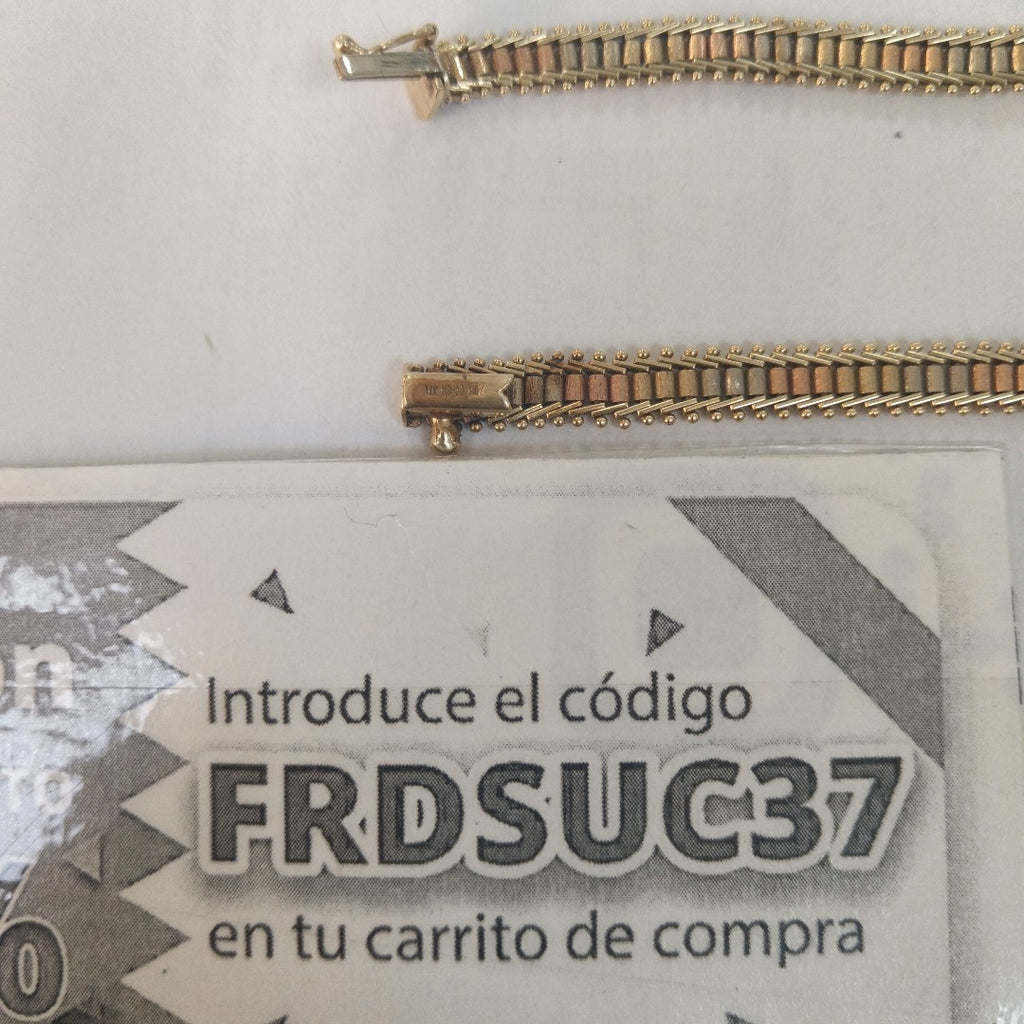 PULSERA ORO 14 K 10,80 GRMS (SEMINUEVO)