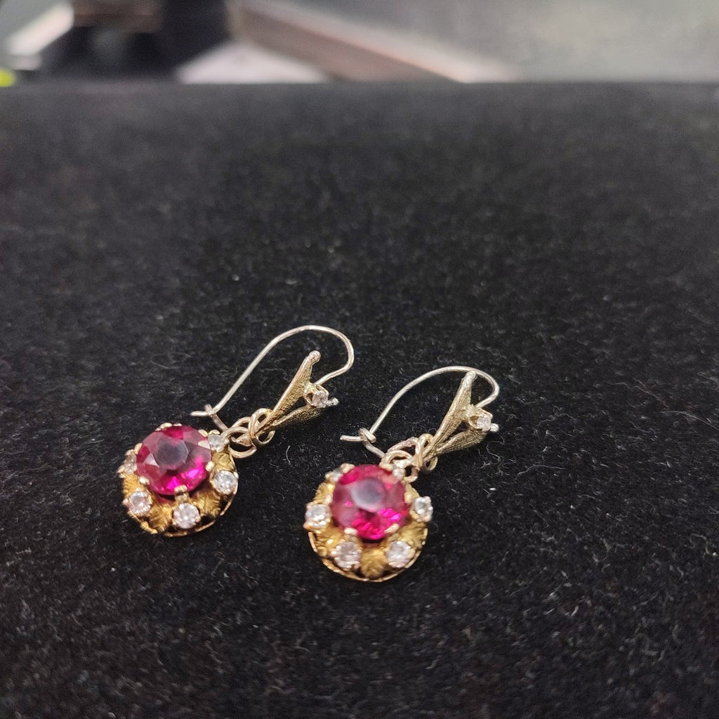 ARETES PAR ORO 8 K 5.8 GRMS (SEMINUEVO)