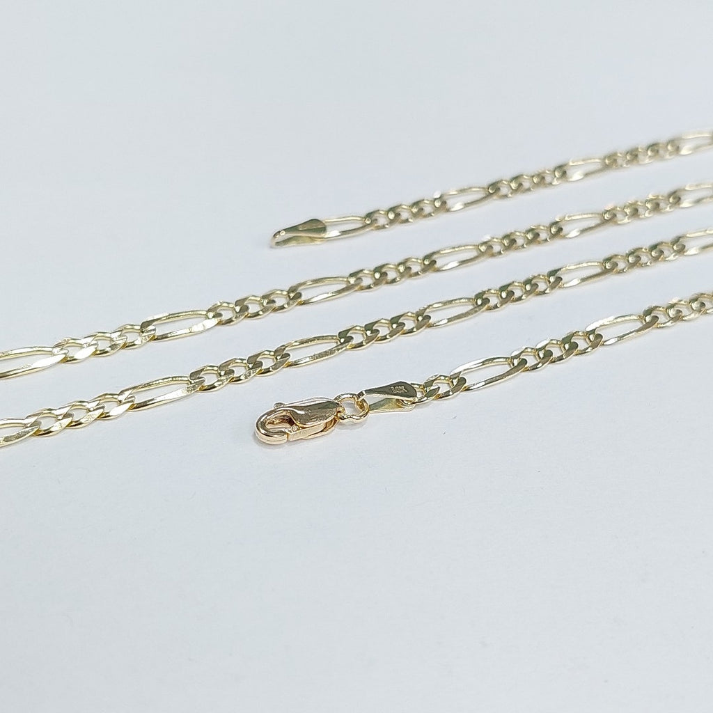 CADENAS 3X1 ORO 14K 60 CM 8.9 GR (NUEVO)