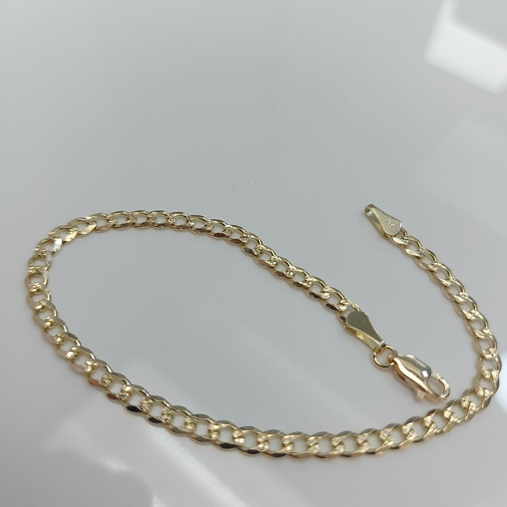 PULSERAS BARBADA ORO 14K 21 CM 5.3 GR (NUEVO)