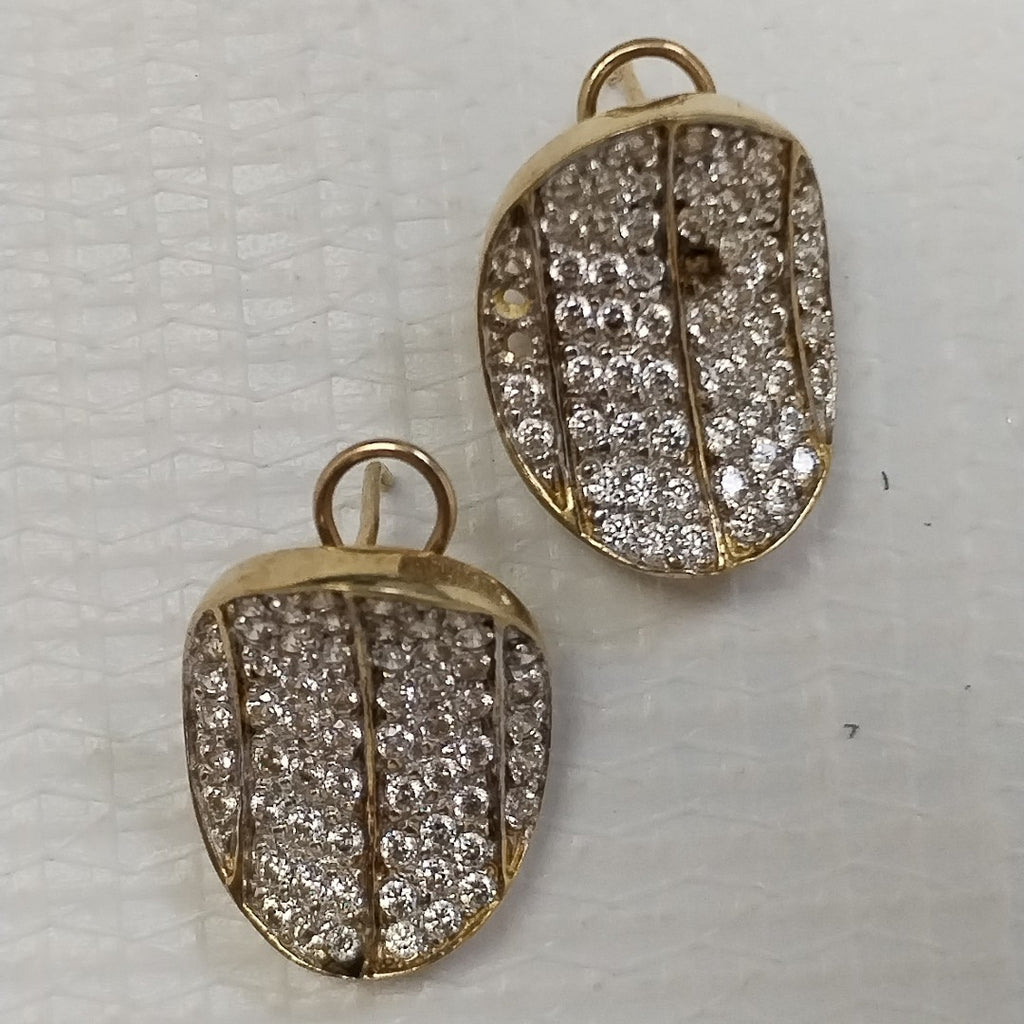 ARETES PAR ORO 10 K 5.3 GRMS (SEMINUEVO)