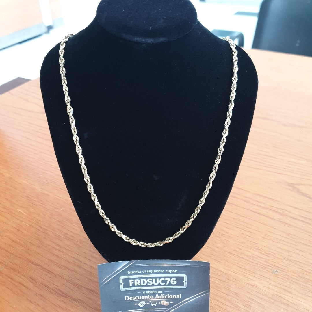 CADENA ORO 14 K 18,00 GRMS (SEMINUEVO)