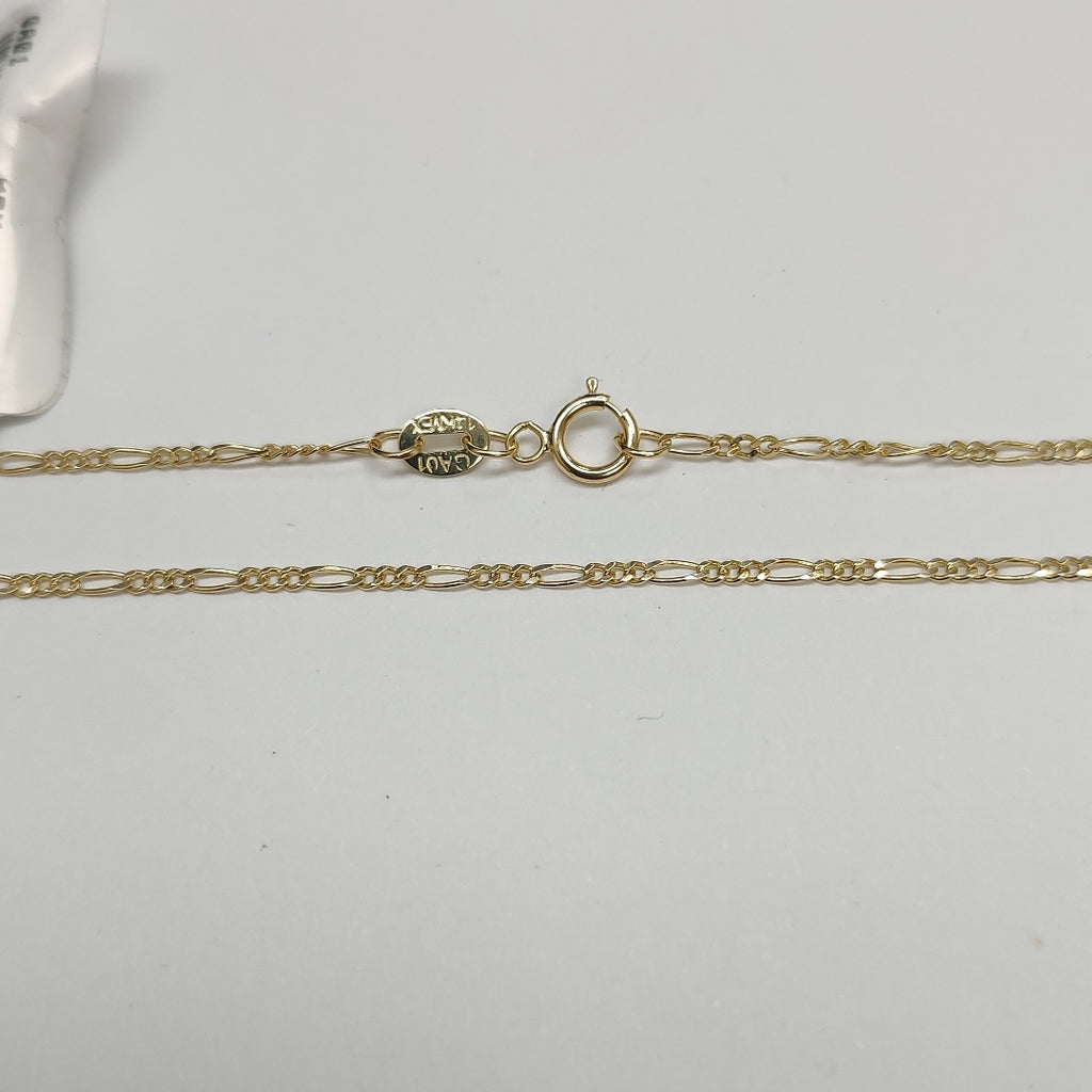 CADENAS TEJIDO 3X1 ORO 14K 55 CM 2.6 GR (NUEVO)