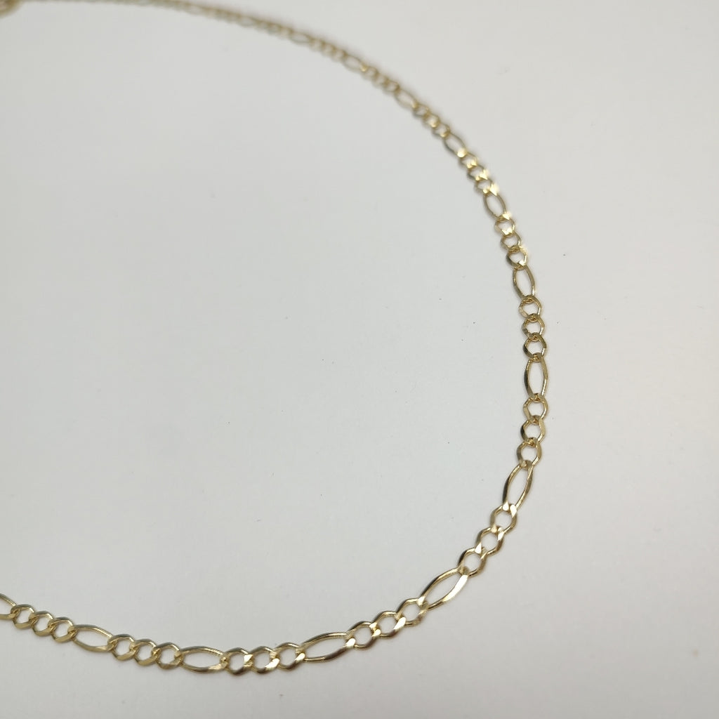 CADENAS TEJIDO 3X1 ORO 10K 60 CM 4.4 GR (NUEVO)