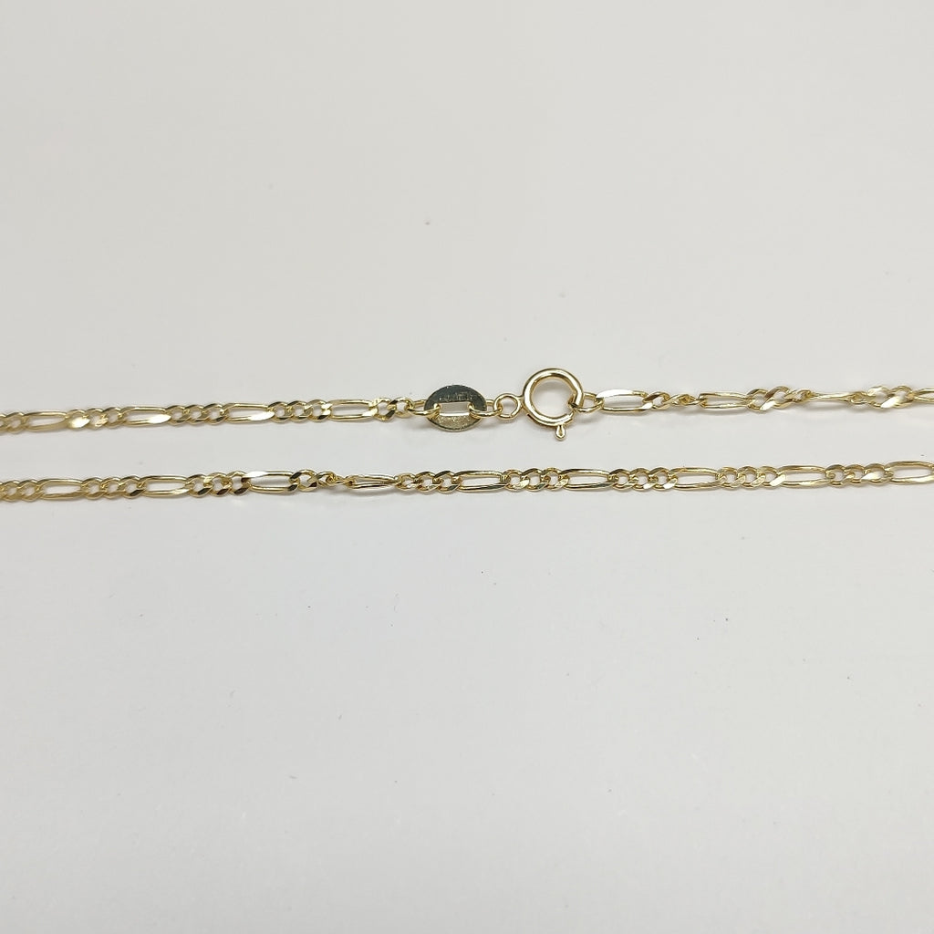CADENAS TEJIDO 3X1 ORO 10K 50 CM 2.9 GR (NUEVO)