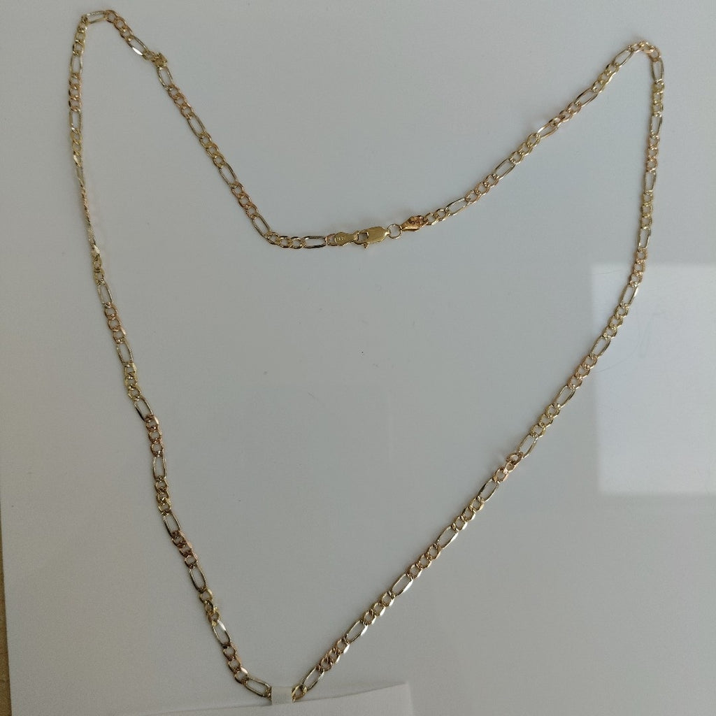 CADENA ORO, ORO COMBINADO 14 K 9.7 GRMS (SEMINUEVO)