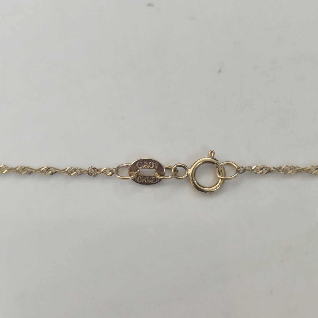 CADENA ORO 10 K 1.1 GRMS (SEMINUEVO)