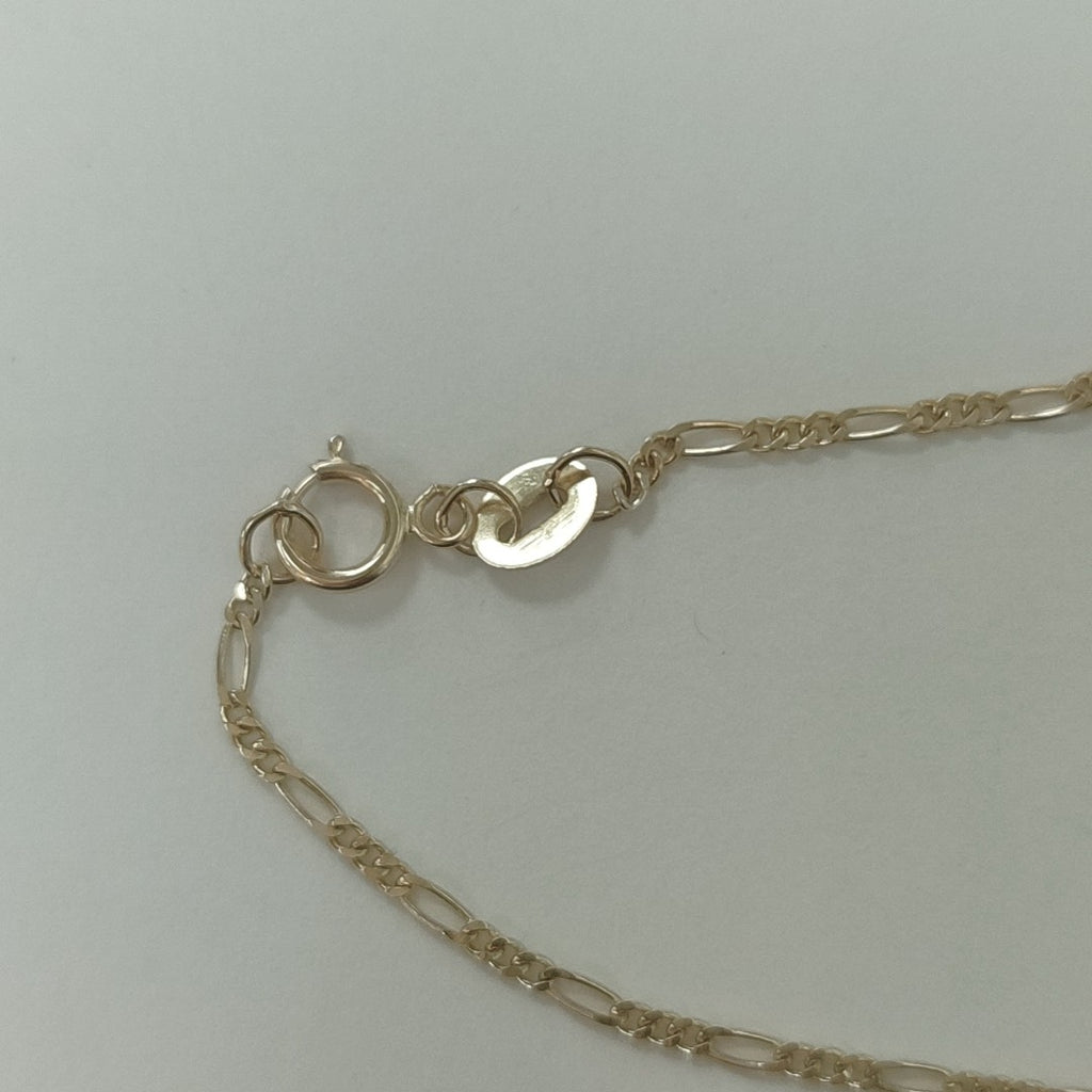 CADENAS TEJIDO 3X1 ORO 14K 55 CM 2.6 GR (NUEVO)