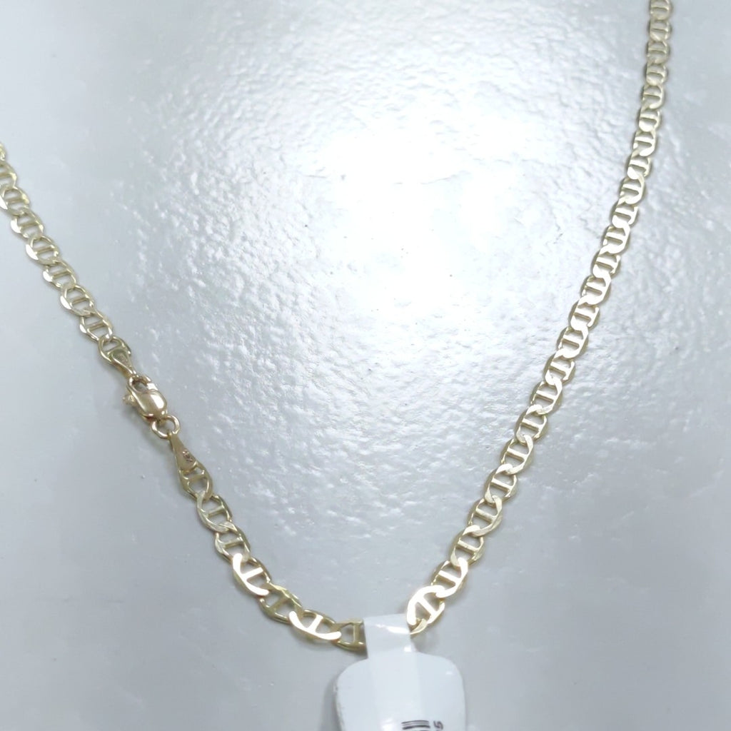 CADENAS TEJIDO MARINERA ORO 14K 55 CM 8 GR (NUEVO)