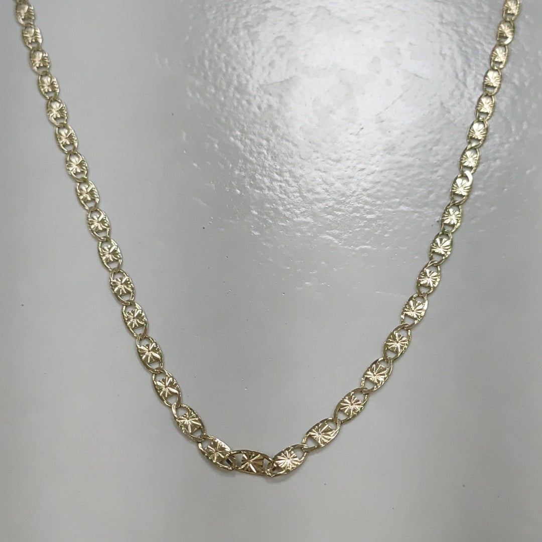 CADENAS GUCHI ORO 14K 55 CM 7.2 GR (NUEVO)