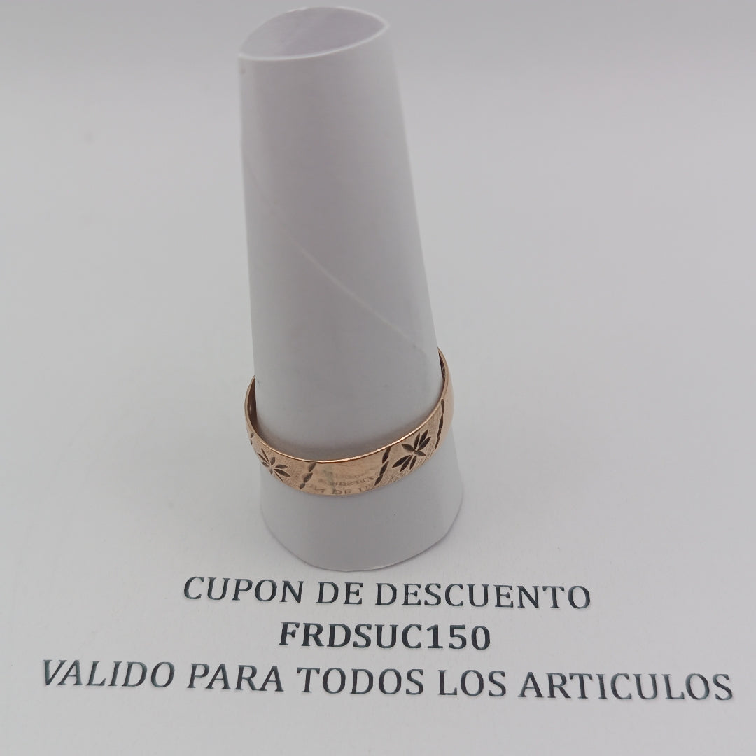 ANILLITO ORO 8 K 1.5 GRMS (SEMINUEVO)