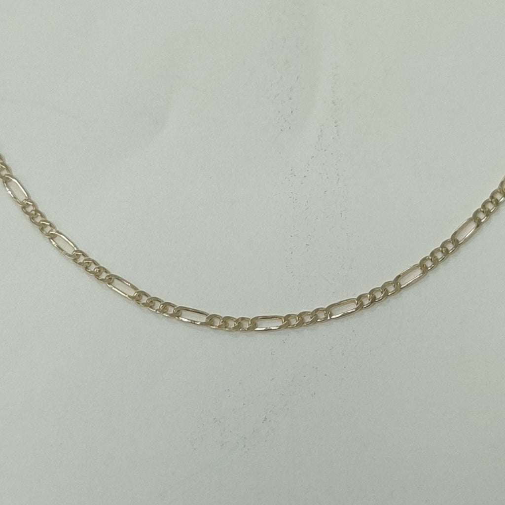 CADENAS TEJIDO 3X1 ORO 14K 55 CM 2.4 GR (NUEVO)