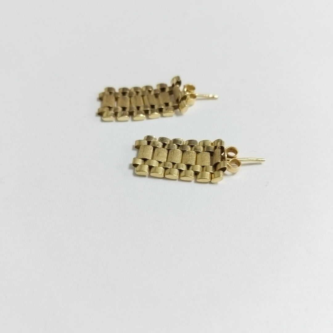 ARETES PAR ORO 14 K 3.7 GRMS (SEMINUEVO)