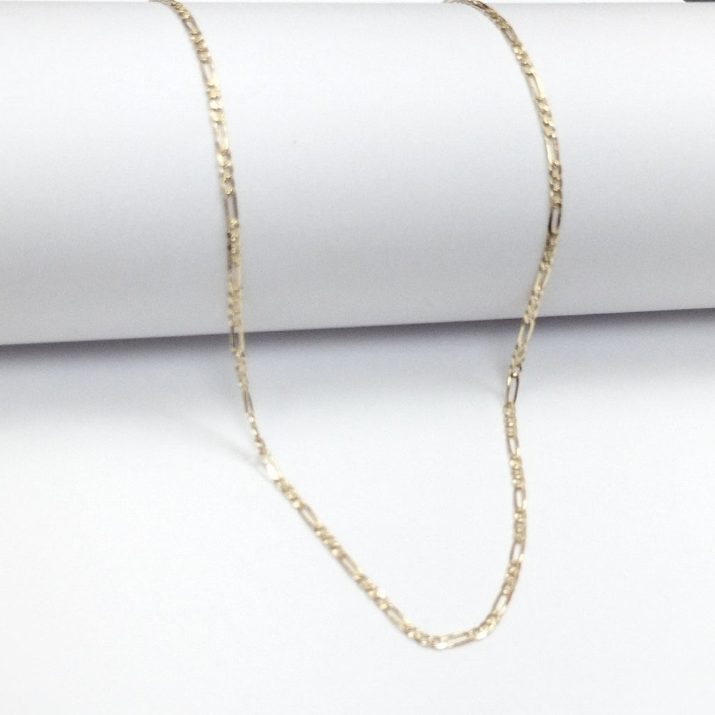 CADENAS 3X1 ORO 14K 55 CM 3.8 GR (NUEVO)
