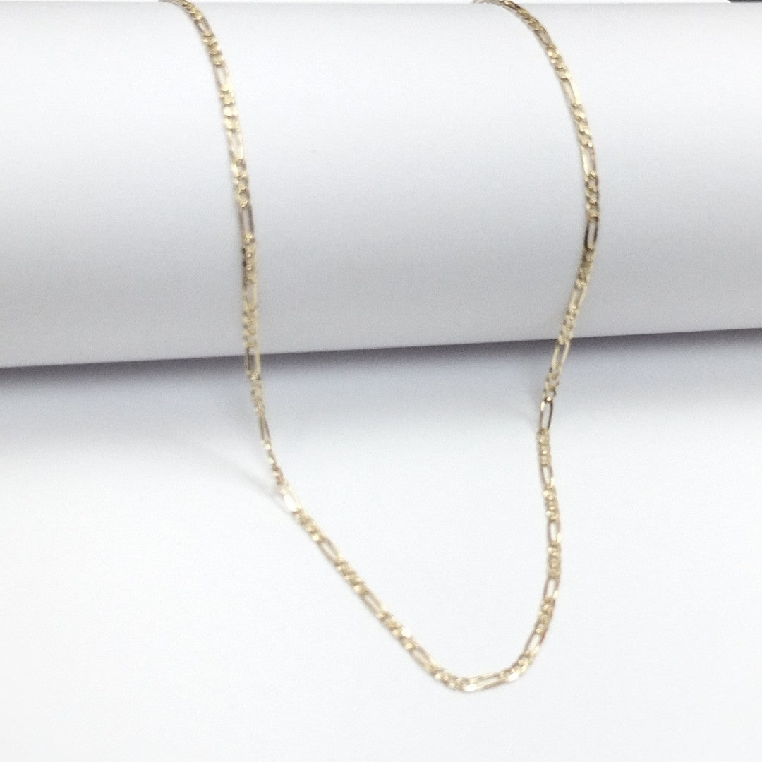 CADENAS 3X1 ORO 14K 55 CM 3.8 GR (NUEVO)