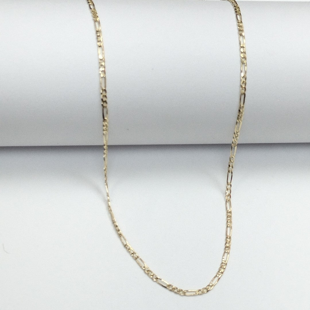 CADENAS 3X1 ORO 14K 55 CM 3.7 GR (NUEVO)