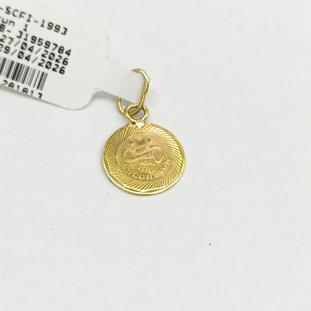 MEDALLA PERSONAL ORO 14 K 1,20 GRMS (SEMINUEVO)