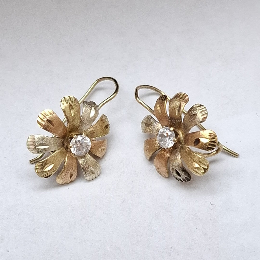 ARETES PAR ORO 10 K 3,10 GRMS (SEMINUEVO)