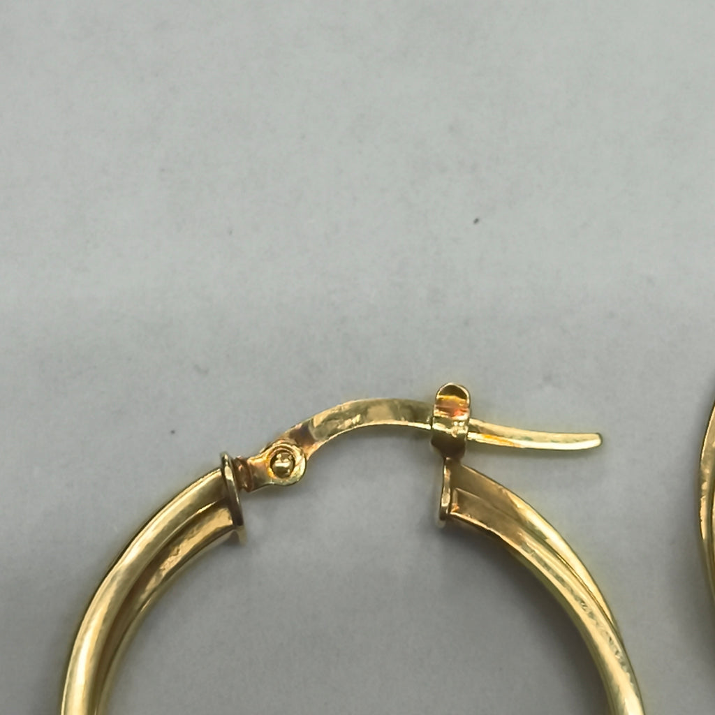 ARRACADAS PAR ORO 14 K 2 GRMS (SEMINUEVO)
