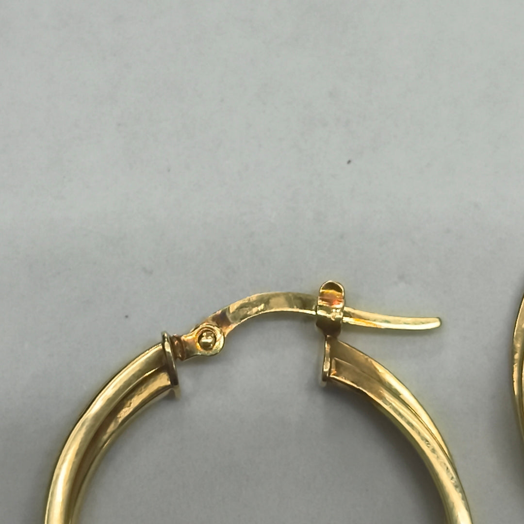 ARRACADAS PAR ORO 14 K 2 GRMS (SEMINUEVO)