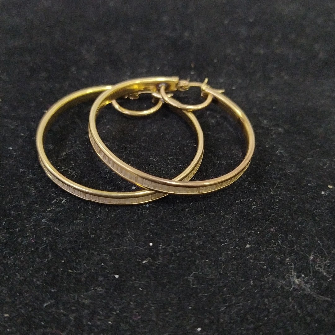 ARRACADAS PAR ORO 10 K 5.4 GRMS (SEMINUEVO)